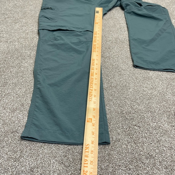 Mountain warehouse womens convertible hiking pants sz 16 blue /green lightweight - Picture 6 of 12
